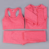 Yoga Set Women Seamless Dot Fitness Clothing