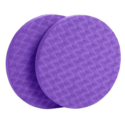 1 Pair Plank Workout Round Knee Pad